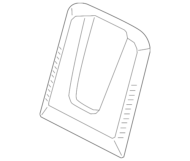 Back Panel - Volkswagen (8R0-881-969-G-3G4)
