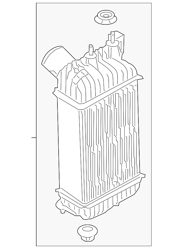 20112012 Nissan Juke 20112013 Nissan Juke Turbo Intercooler OEM NEW