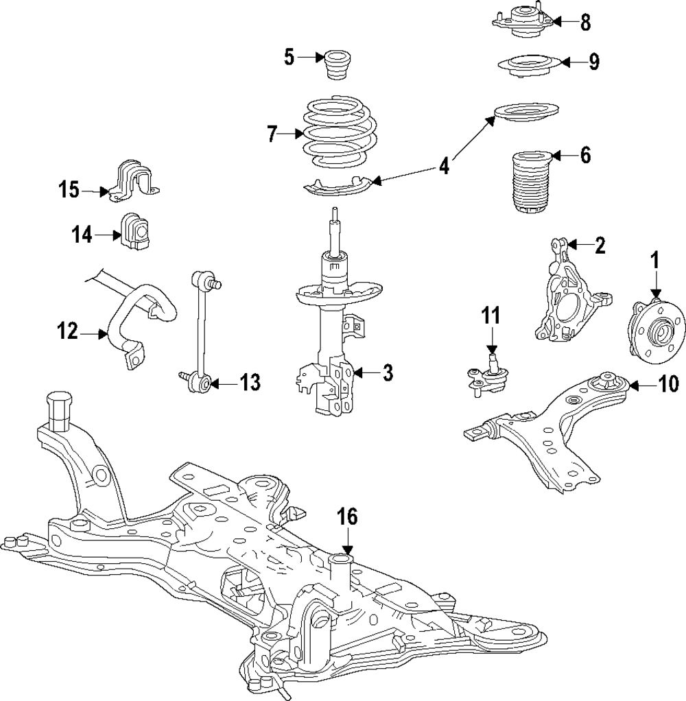 Bushings - Toyota (48815-12431)