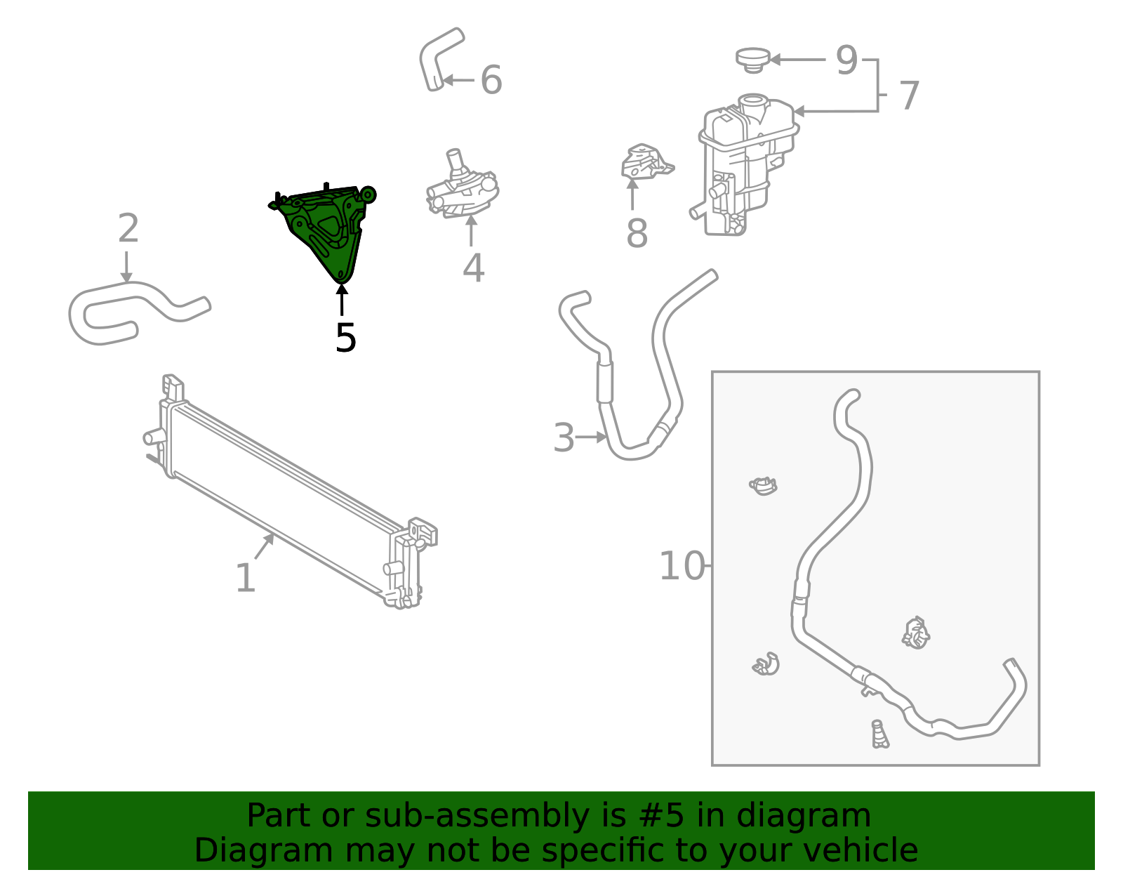 Mount Bracket - Toyota (G9141-0E020)