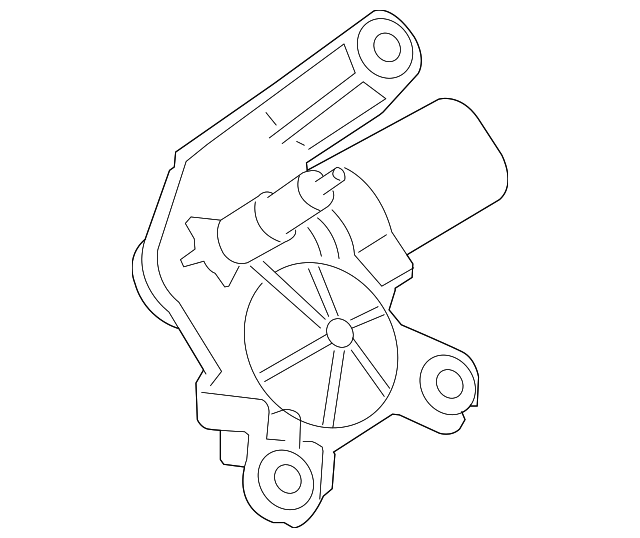 Rear Window Wiper Motor - GM (93179057)