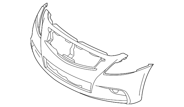 Bumper Cover 2010-2013 INFINITI G37 (62022-1NH0H) Image