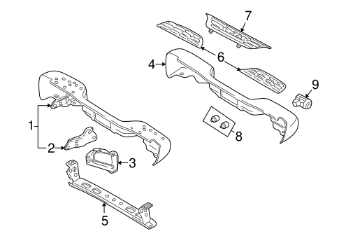 Auto Center Front Royal >> OEM 2002 Chevrolet Avalanche 1500 Bumper & Components ... Auto Center Front Royal >> OEM 2002 Chevrolet Avalanche 1500 Bumper & Components ...