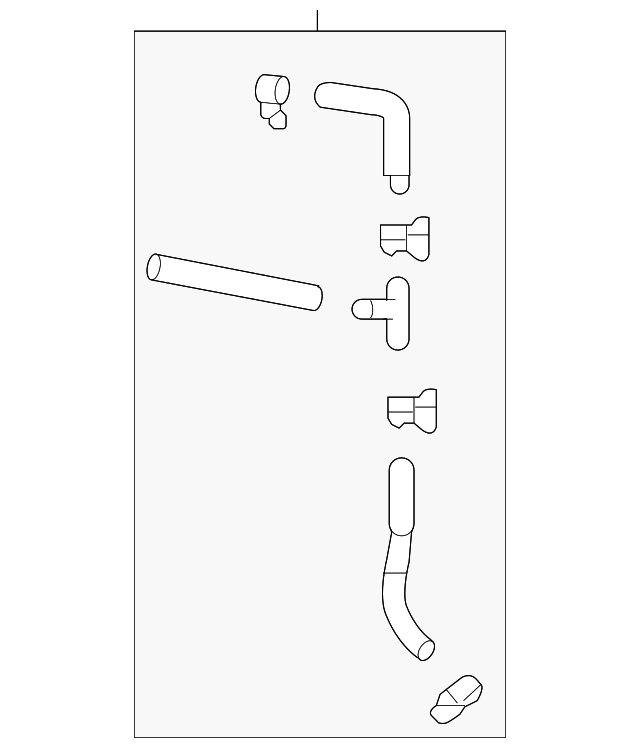 20092013 Subaru Forester Oil Return Line 14447AA220 Subaru Parts Store