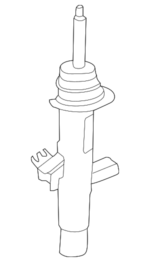 31316873744 - 2017-2020 BMW Suspension Strut (31-31-6-873-744 