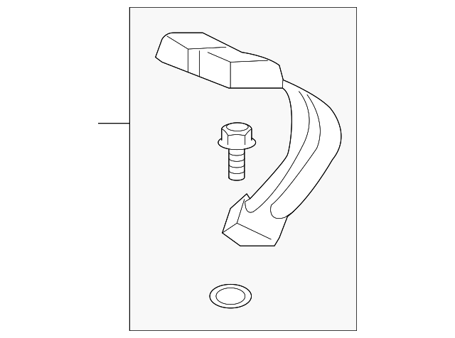 Beige Rear Passenger Side Seat Belt with Buckle - GM (96870656)