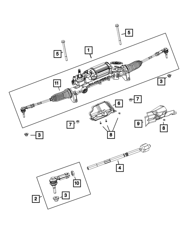 20132017 Mopar OEM NEW 201217 Mopar Jeep Cherokee Dodge Dart Steering