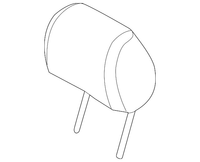 20112015 Ford Explorer OEM Headrest BB5Z78610A60B OEM Ford Parts