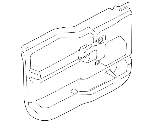 Door Trim Panel - Ford (HC3Z-2823943-AA)