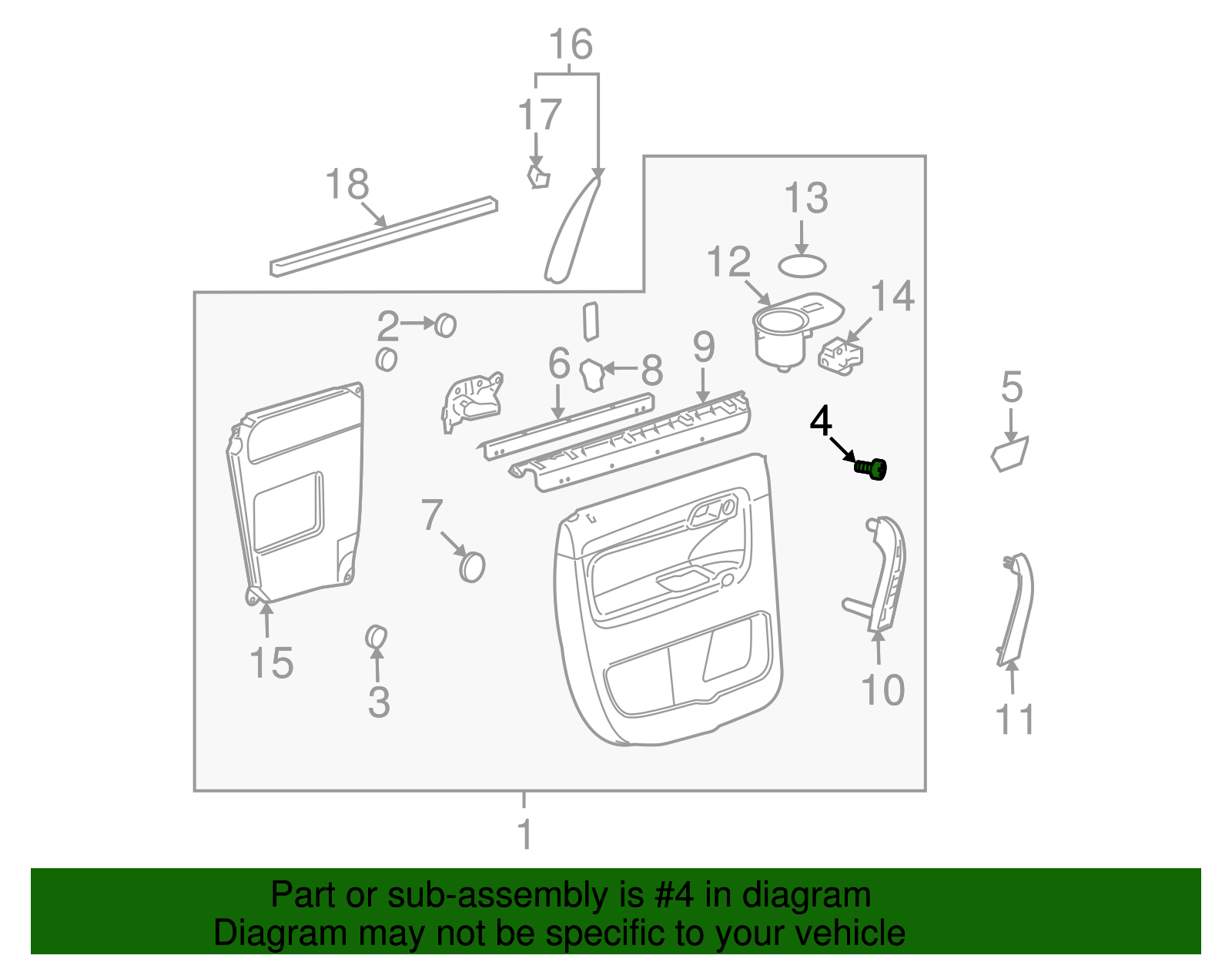 Multi-Purpose Bolt - GM (11570024)