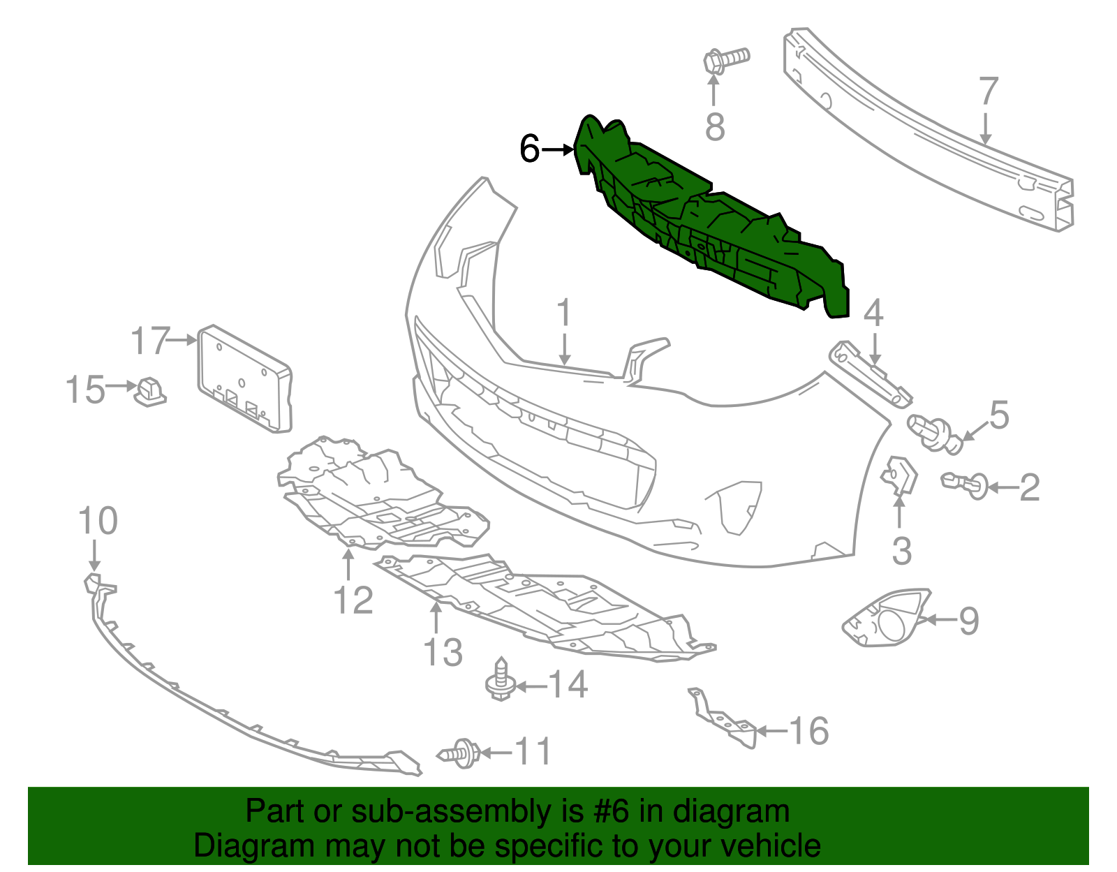 Absorber - Toyota (52611-07060)