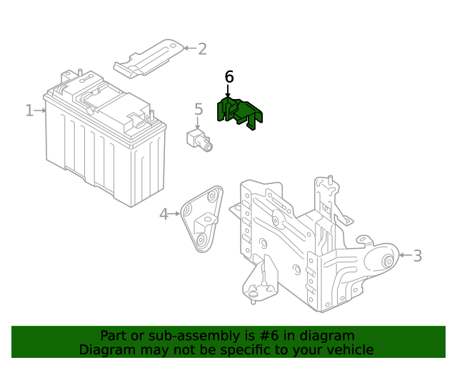 Genuine BMW 61216826355 Battery Terminal Cover FREE Shipping on
