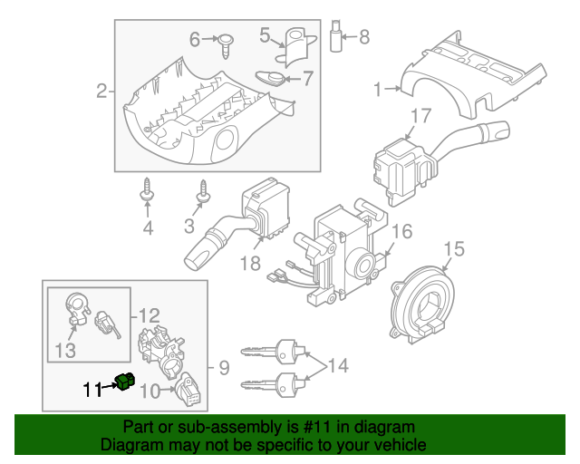 20092015 Mazda Fog Lights, Switch GS3M66122A OEM Parts Online