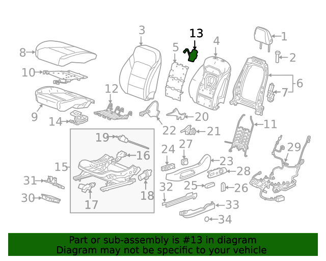 2018-2023 GM Fan 84518621 | Auto Parts Express