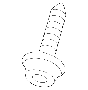 M4.2x1.41x20 Multi-Purpose Bolt Fender Liner Screw For Buick