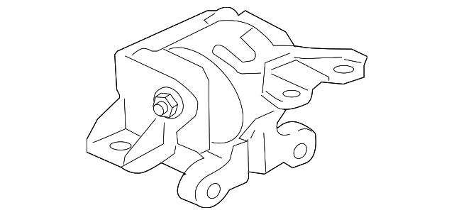 Genuine OEM Trans Mount Part# MN101574 Fits 2008-2017 Mitsubishi: Up To ...