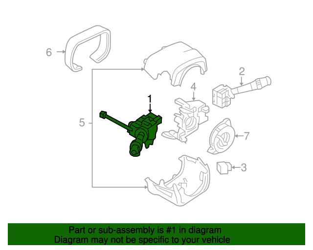Combination Switch General Motors 20808029