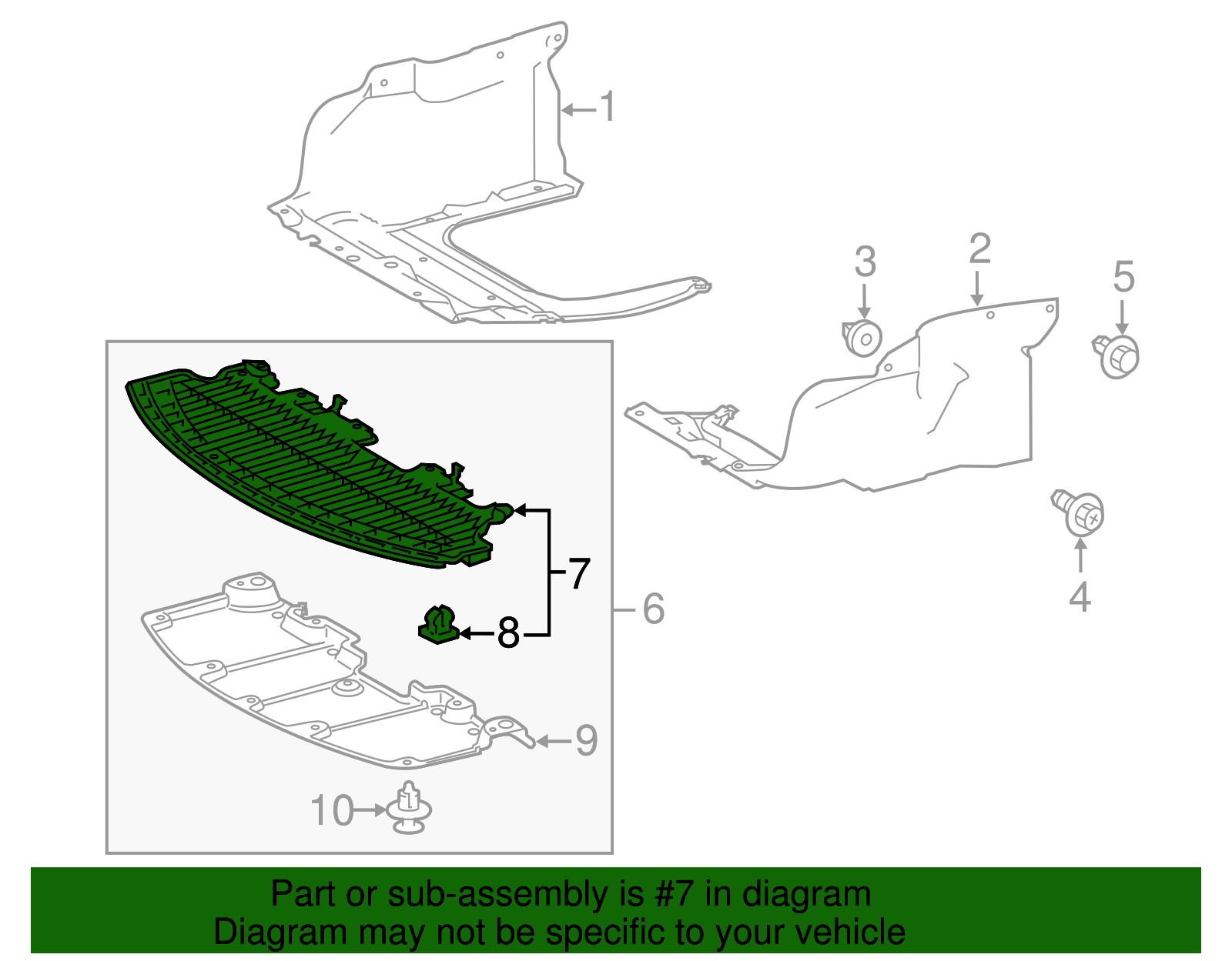 Sound Absorber - Toyota (52618-02130)
