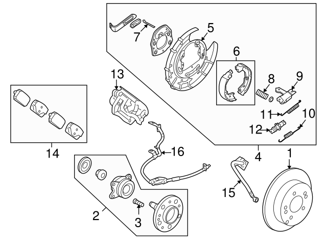 95680-1D100 - Rear Speed Sensor 2007-2010 Kia Rondo | Kia.Parts Store