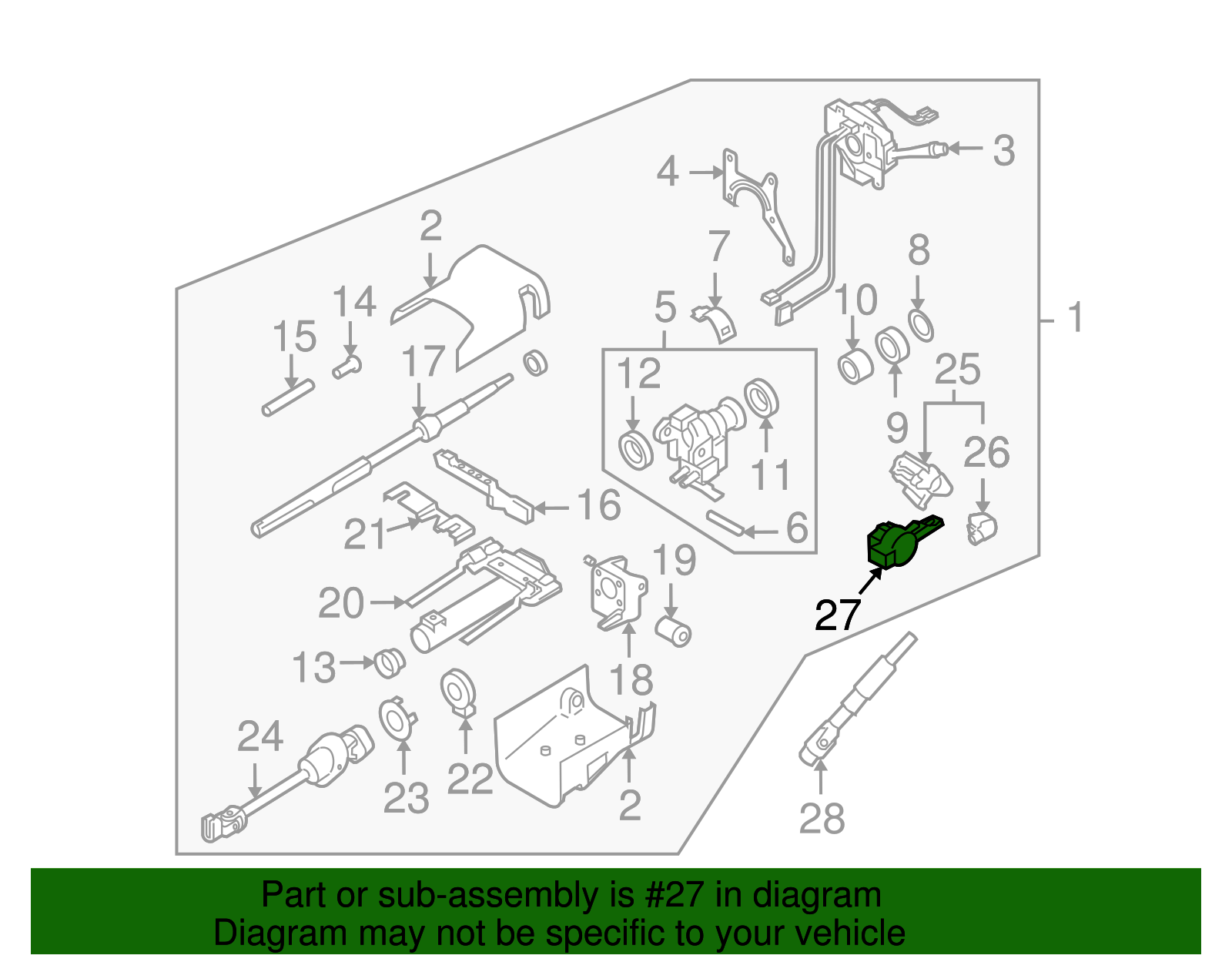 Ignition Lock Solenoid - GM (10391401)