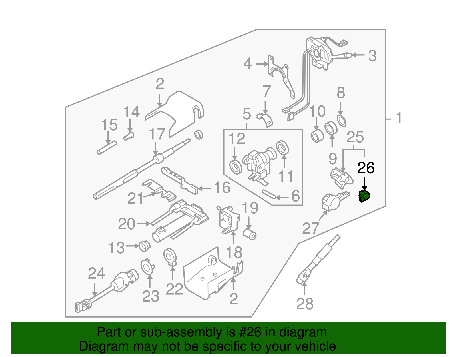 Ignition Switch - GM (15795324)