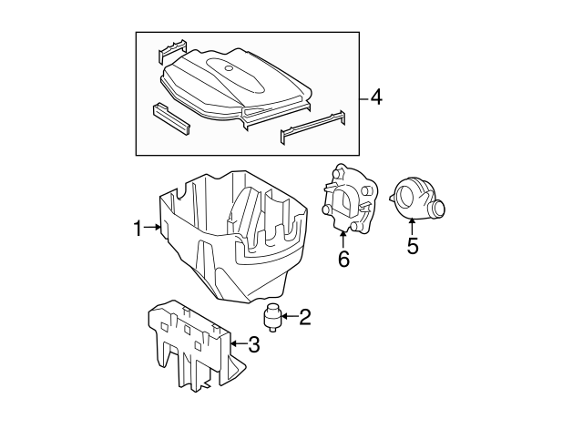 2006-2013 BMW Control Box Support 12-90-7-793-463 | OEM Parts Online 