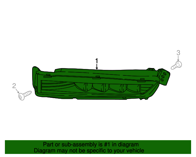 Tva A01 Fog Light Assembly L Front 18 Honda Accord Honda Factory Parts