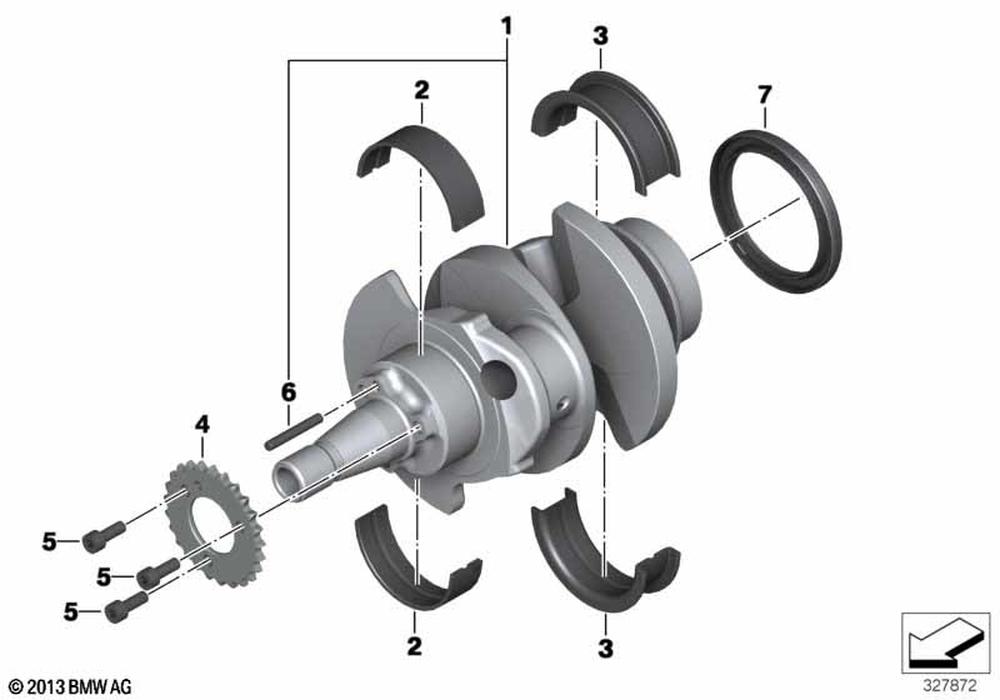 11118551418 - Shaft Seal - 65X83X8 2003-2025 BMW-Motorrad