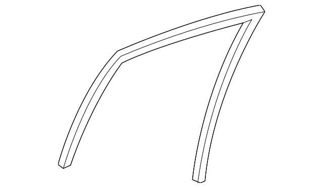 Side Door Window Weatherstrip - GM (92256498)