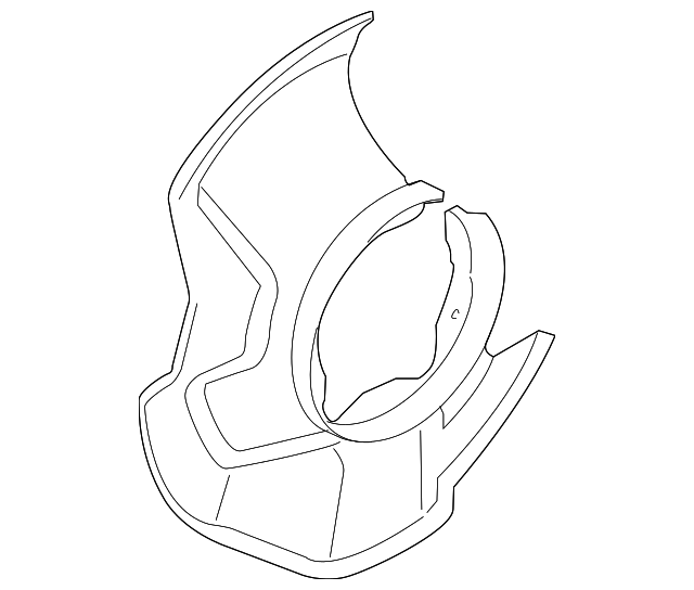 Genuine OEM Splash Shield Part 517550W000DS Fits 20112013 Kia