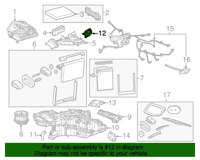 GM OEM-Door Actuator 22808882