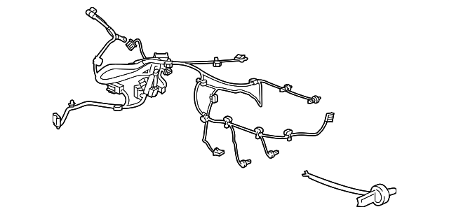 Air Conditioning Wiring Harness - GM (84340776)