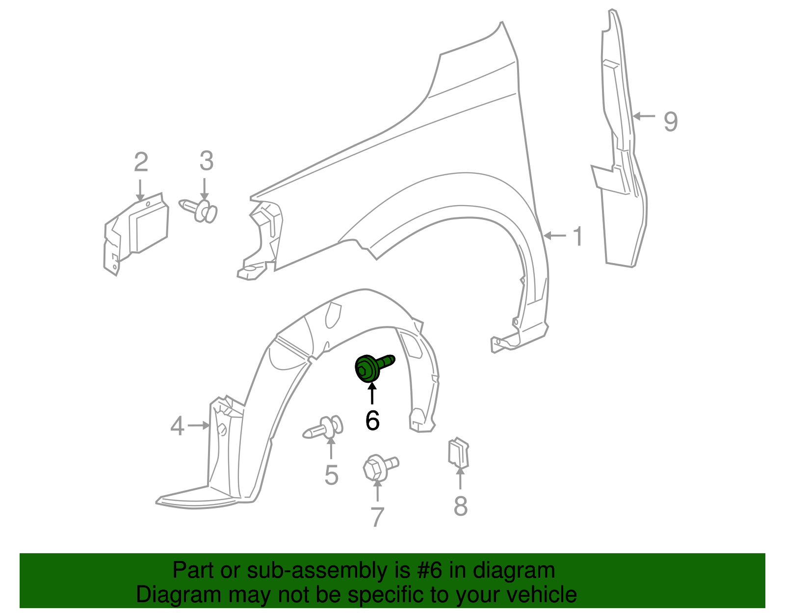 Multi-Purpose Bolt - GM (11609460)