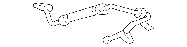 2016-2022 GM Automatic Transmission Fluid Cooler Line 84318909 ...
