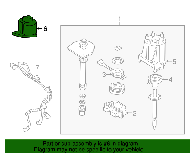 19841990 GM Coil, Hei 12498335