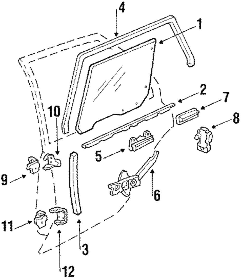 Glass - GM (DD07399GTN)