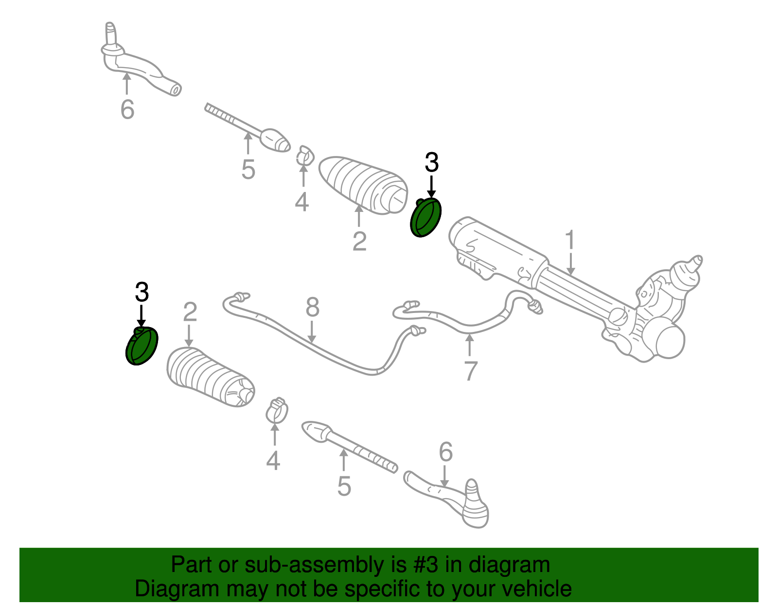 Clamp - Ford (E8DZ-3K745-A)