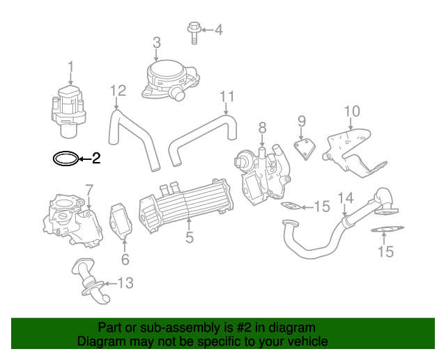 642-142-23-80 - Valve Gasket 2010-2022 Mercedes-Benz | Mercedes 