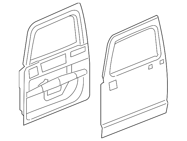 Door Assembly-Front Side - GM (25948293)