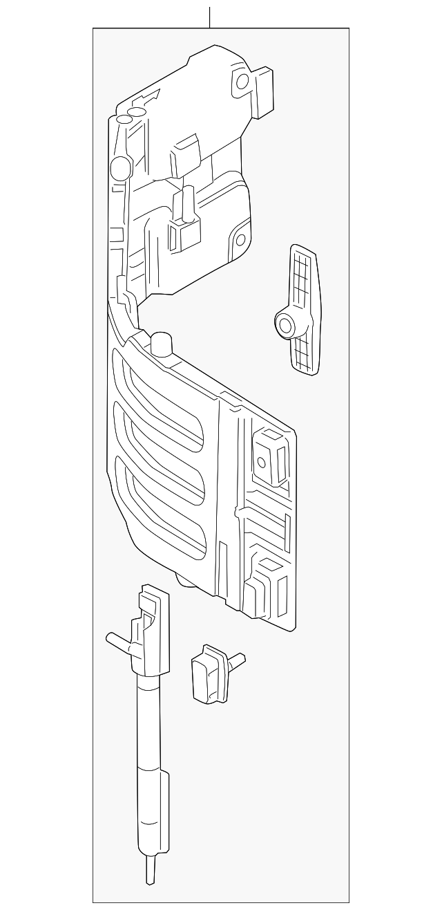 20102014 Ford F150 Bed Extender Driver's Side (LH) AL3Z99286A40B