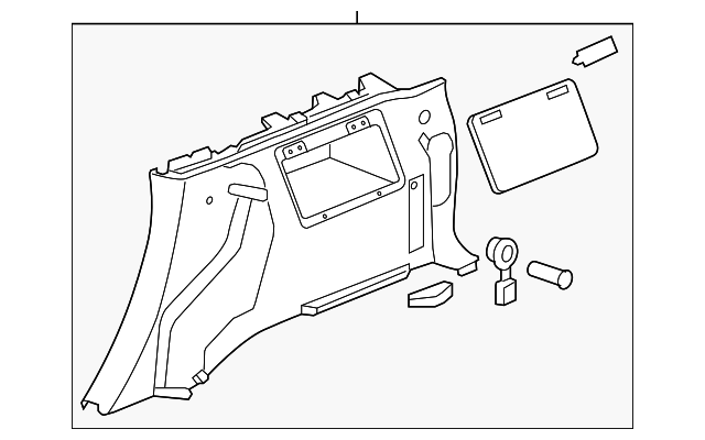 Panel, Body Side Lower Tr - GM (25820017)