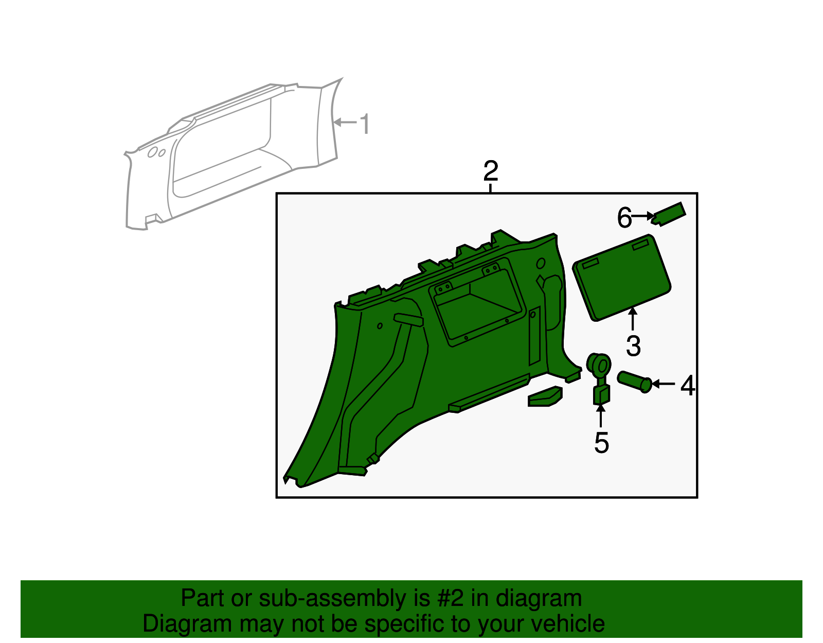 Panel, Body Side Lower Tr - GM (25820017)