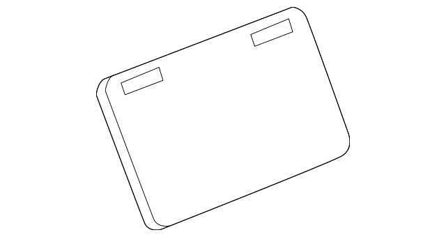 Cover, Body Side Rear Stow Compt - GM (15802012)