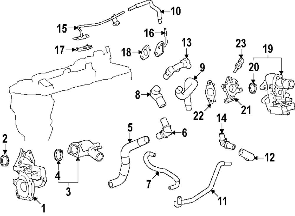 Inlet Hose - Toyota (16264-25100)
