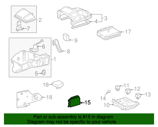 20022005 MercedesBenz Automatic Transmission Control Module 035545