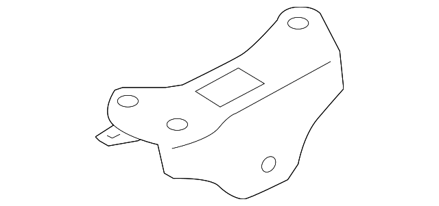 thumbnail image 2 of GM Genuine Rear Lower Trailing Arm Bracket 10262701 – Buick/Chevy/Olds/Pontiac 2 of 5