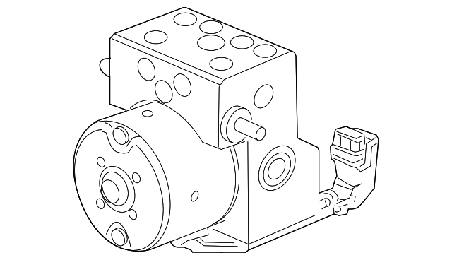 Brake Pressure Modulator Valve Kit with Seals - GM (19301495)