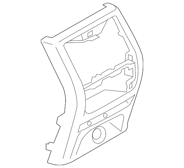 51166823206 - 2018-2021 BMW Rear Panel (51-16-6-823-206) | BMW of South ...