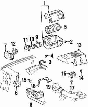 FORLETOR Positive Crankcase Ventilation PCV Valve V546 Fit - View #6