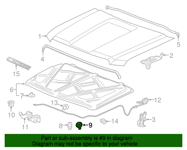 Genuine GM Bumper Part# 22951585